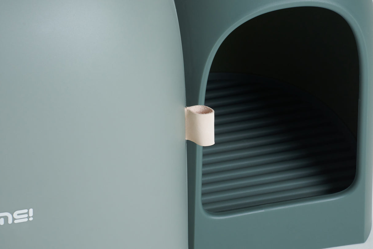 Kattenbak - One Size Fits All - Grote Ruimte - Lekvrij - Geurvrij - Inclusief Kattebakschepje - 67.7x49x50cm (LxBxH) SpirePets