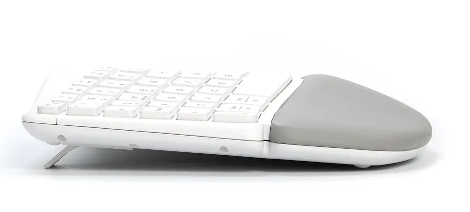 Delux gesplitst ergonomisch toetsenbord met polssteun Delux