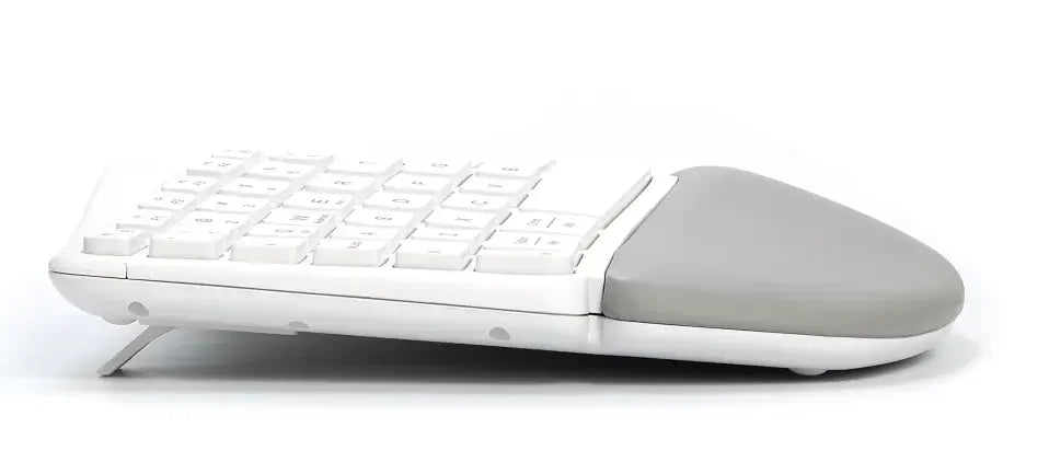 Delux gesplitst ergonomisch toetsenbord met polssteun Delux