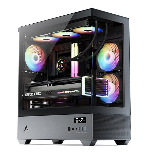 PC housing | Black | USB2.0, USB3.0 | 3.5" HDD * 2, 2.5" SSD * 2 | Micro ATX/MINI ATX | VGA card