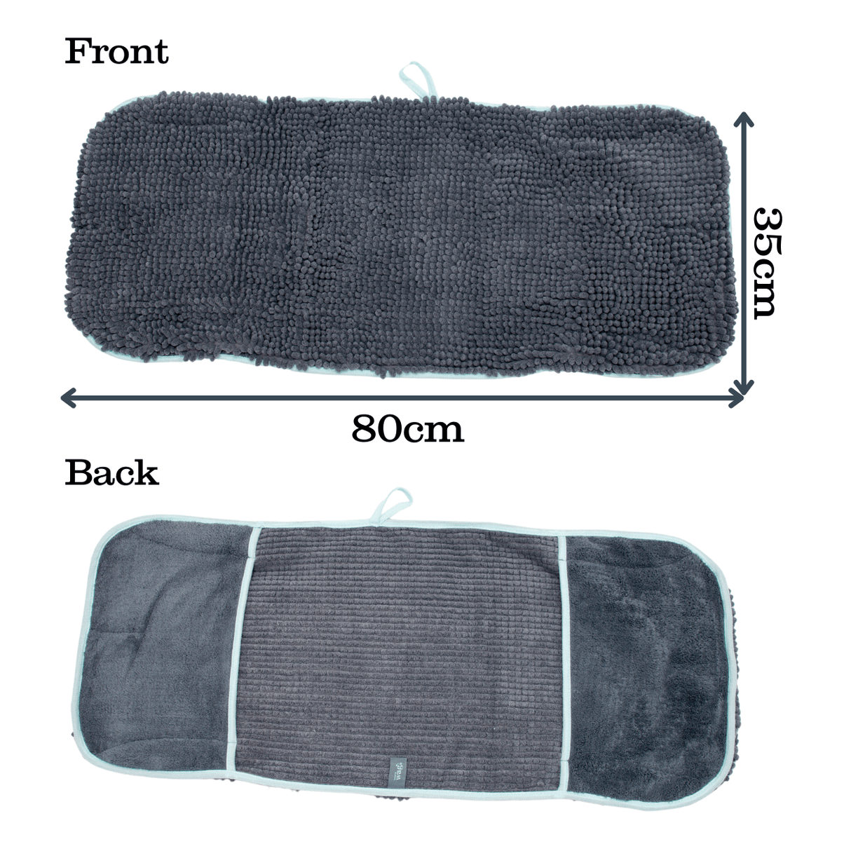 Henry Wag Microvezel huisdier handdoek voor honden en katten - Houd je huisdier snel schoon en droog SpirePets