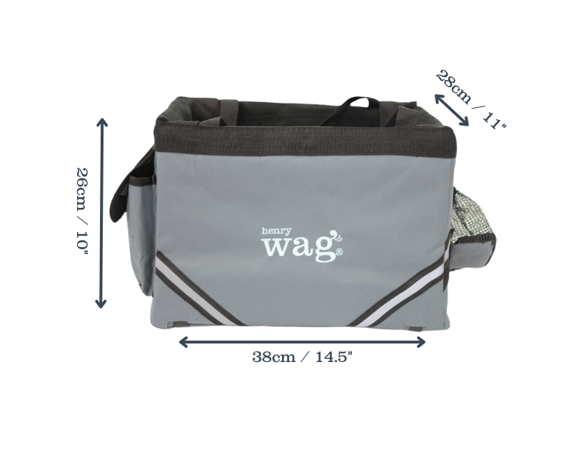 Henry Wag Huisdier Fietstas – Draagtas voor Honden en Katten Henry Wag