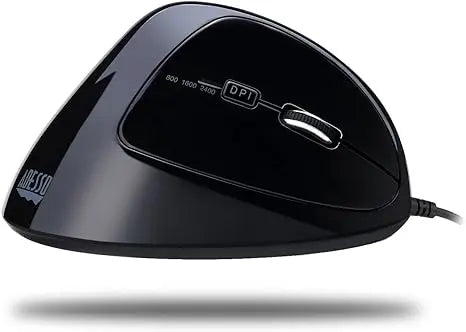 Adesso Imouse E3 - verticale ergonomische programmeerbare gamingmuis verstelbaar gewicht Adesso