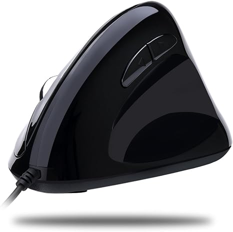 Adesso Imouse E3 – vertikale, ergonomische, programmierbare Gaming-Maus mit einstellbarem Gewicht