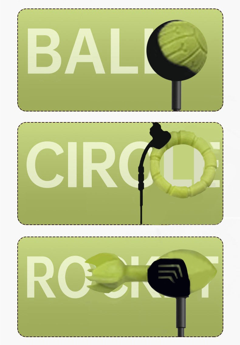 Ballenwerper hond - hondenspeelgoed - werpstok - inclusief 3 werpartikelen