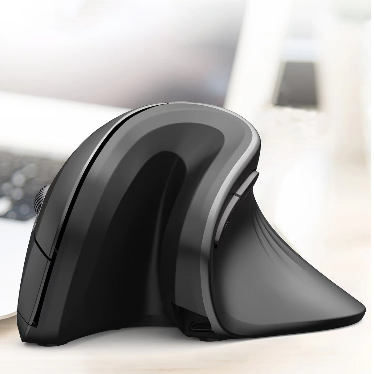 SPIRE Ergonomische Maus GX | Vertikale kabellose Maus für Rechtshänder