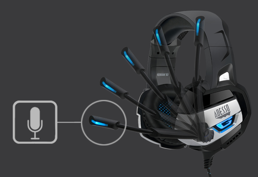 Adesso XTREAM G2 gaming headset met microfoon Adesso