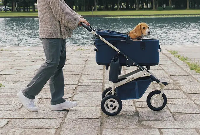 AirBuggy Dome 3 Premier Set Large – Navy Blue SpirePets