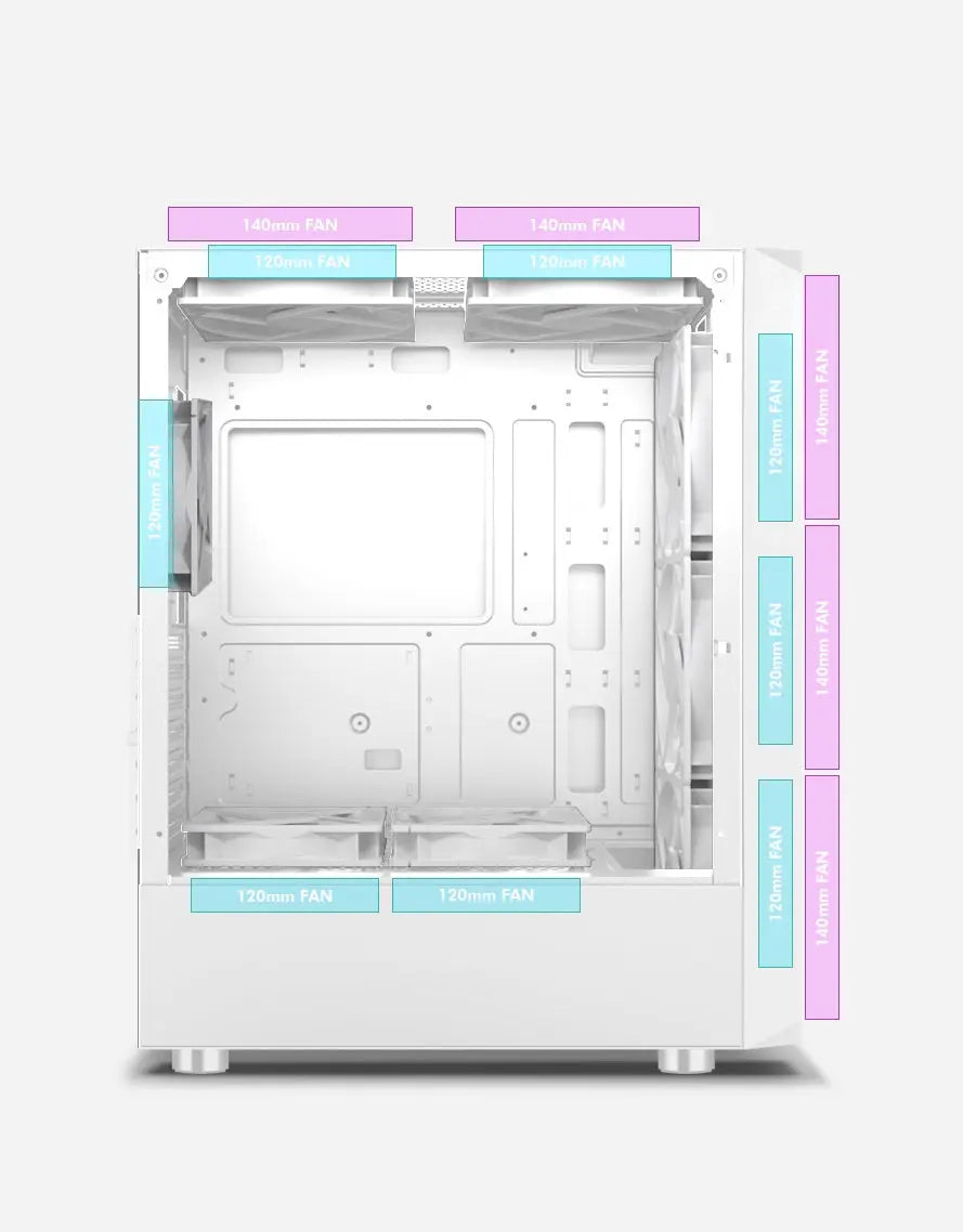 Boîtier PC | Noir | USB2.0, USB 3.0 | 3.5" HDD * 2, 2.5" SSD * 2 | Micro ATX/MINI ATX