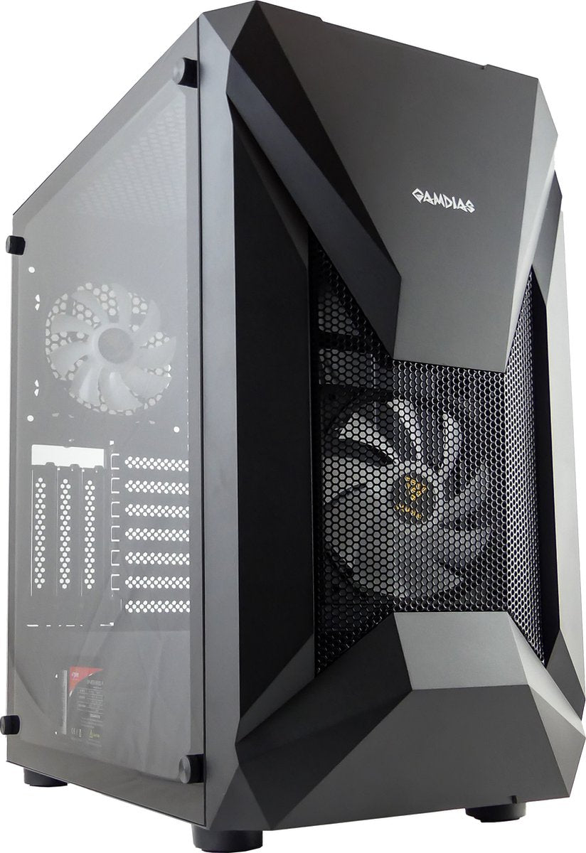 Gamdias Athena Elite E1 Gaming Case - Game PC behuizing - Computer Behuizing - aRGB LED Verlichting