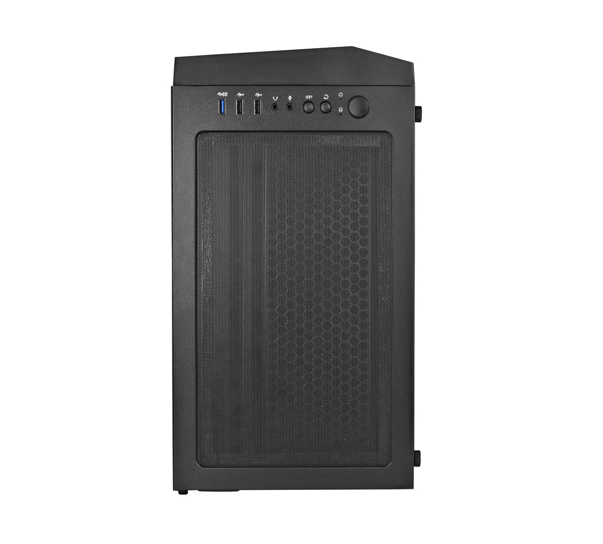 Spire Vision 7038 Modernes PC-Gehäuse – ATX-Gehäuse ohne Netzteil – PC-Gamer-Gehäuse