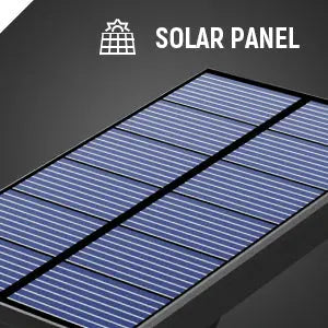 Buitenverlichting op zonne-energie - inclusief beweging sensor - inductielicht noodverlichting Spire