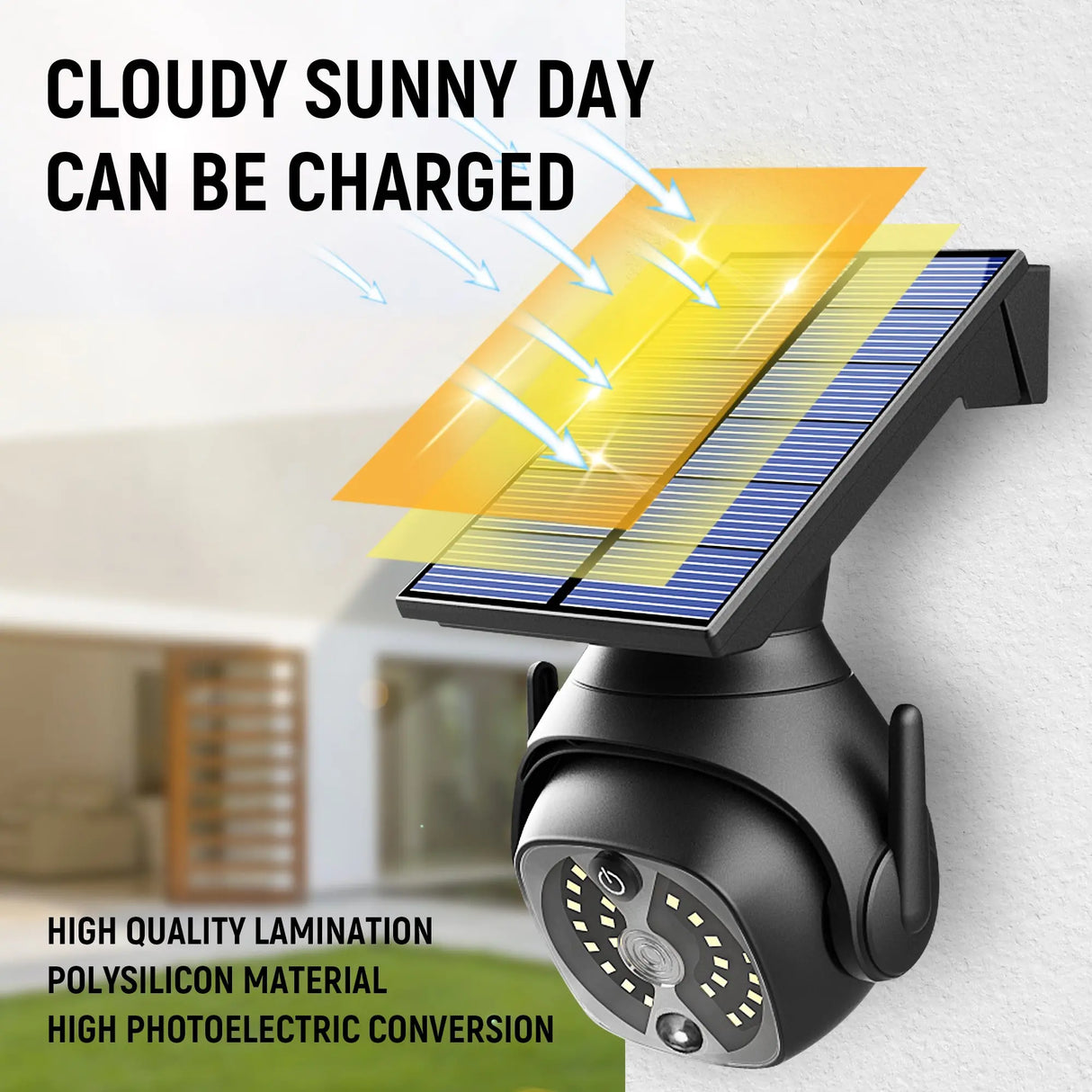 Buitenverlichting op zonne-energie - inclusief beweging sensor - inductielicht noodverlichting Spire