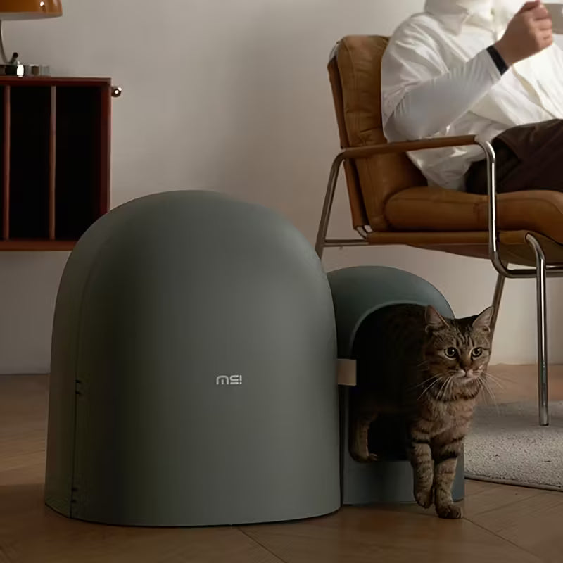 Kattenbak - one size fits all - grote ruimte - lekvrij - geurvrij - inclusief kattebakschepje