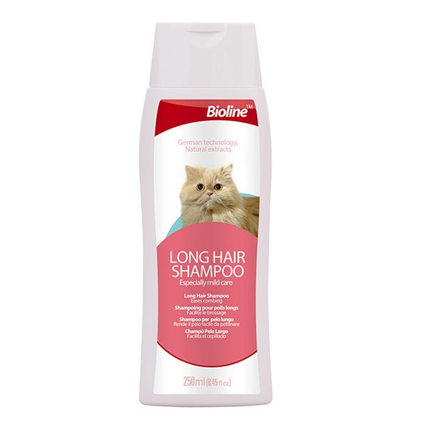 Shampoo voor langharige katten - vachtverzorging - 250ml