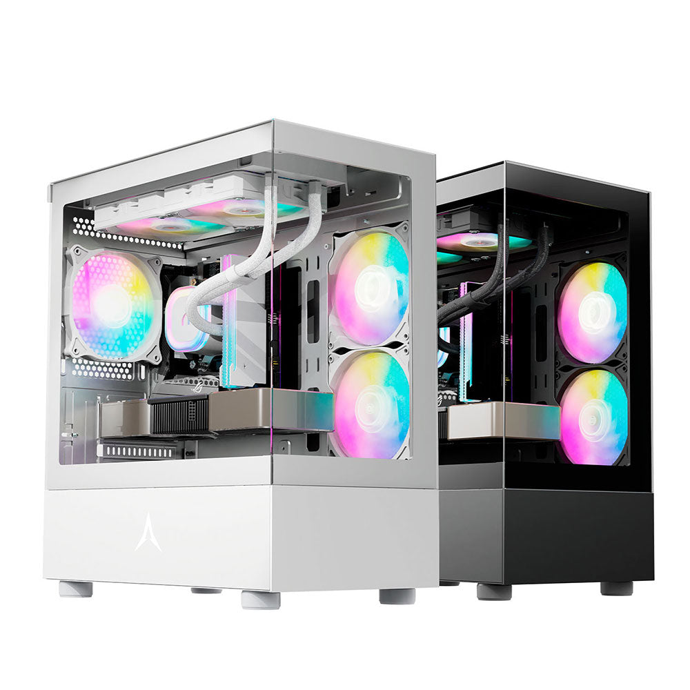 PC behuizing - gamer case - U20M WHITE - Tempered glass - RGB Spire