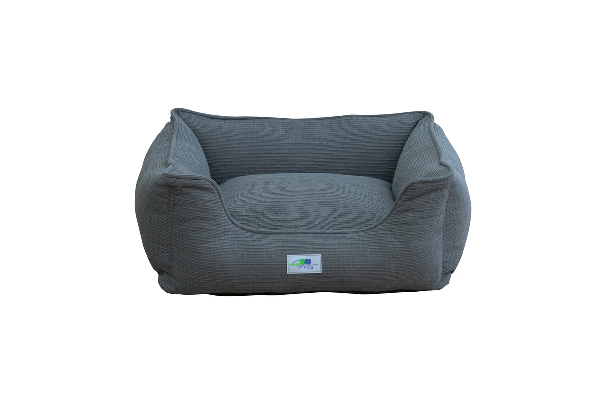 Hondenmand Bastiaan - Ribcord mand - Warm en comfortabel - Maat S