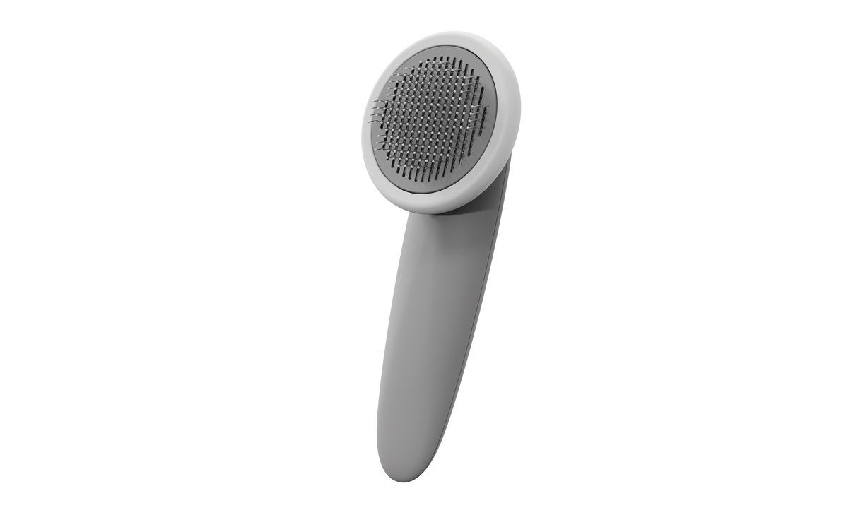 Haarverwijderingskam voor huisdieren - Grijs - 8x5x19cm (LxWxH) SpirePets