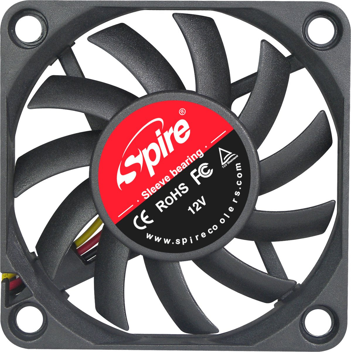Spire Orion Computer Ventilator | PC | 60 x 10 mm | Koeling PC | Behuizing ventilator | 12V | PC koeler Coolgods