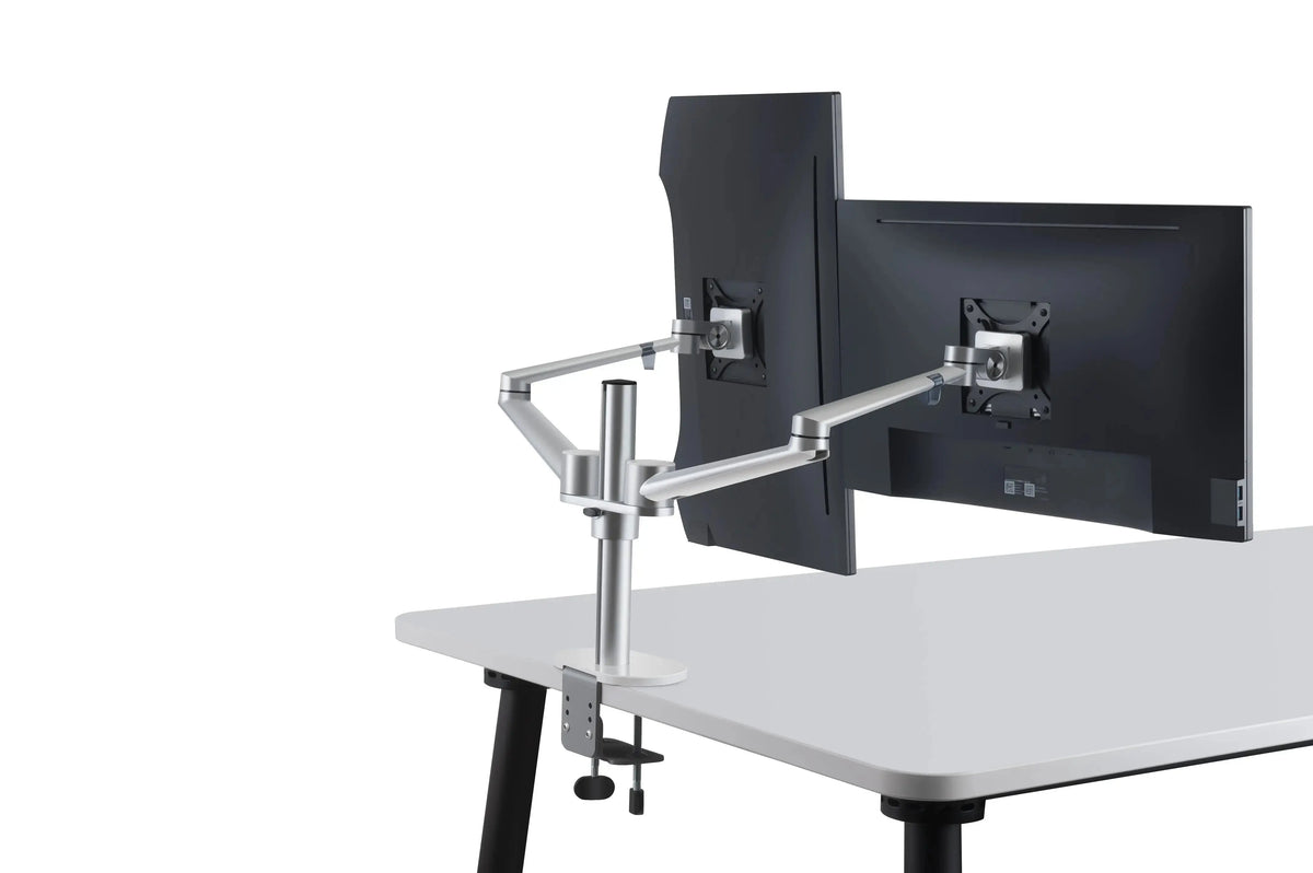 SPIRE Dual Monitor Beugel Basis - Voor Twee Schermen - Monitor arm voor 2 beeldschermen Spire