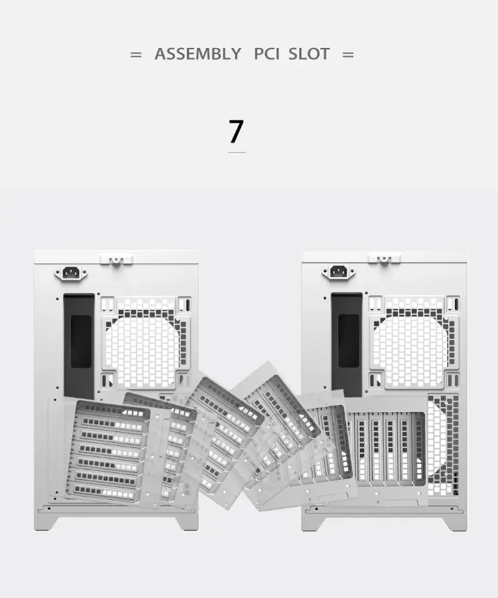 Sahara gaming behuizing - Gehard glas - Zwart - RGB compatible Sahara