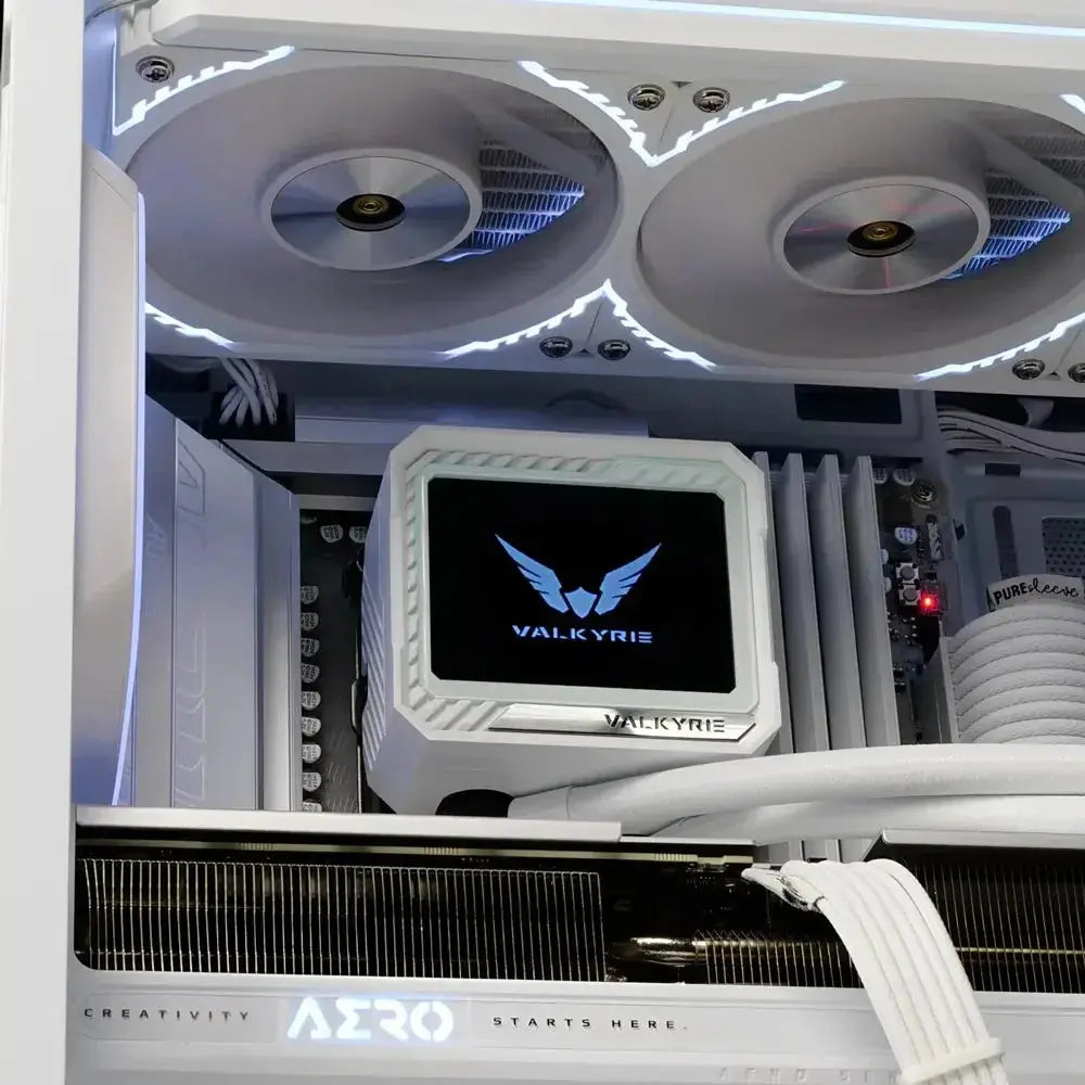 Valkyrie V240 AIO LCD Waterkoeler 240mm | Coolgods Valkyrie