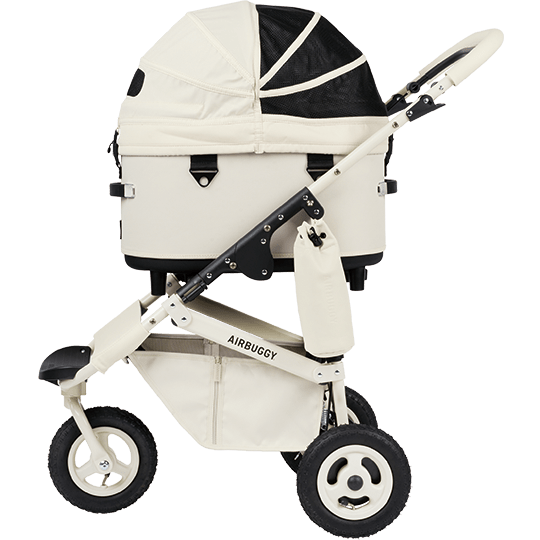 AirBuggy Dome 3 Large – Ivory White - Luxe huisdierbuggy SpirePets