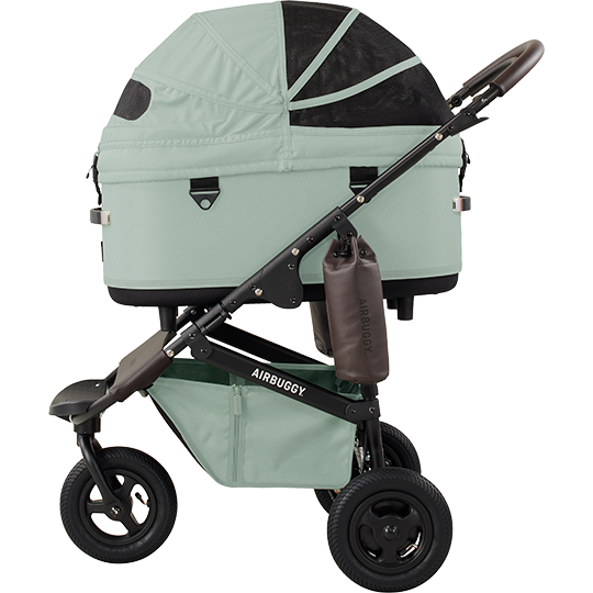 AirBuggy Dome 3 Premier Set Regular – Grass Green - buggy voor hond of kat SpirePets