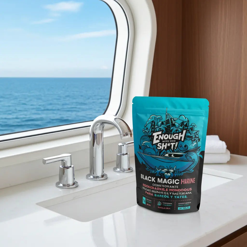 EWTS Black Marine Probiotische Geurvreter voor Boot & Jacht EWTS