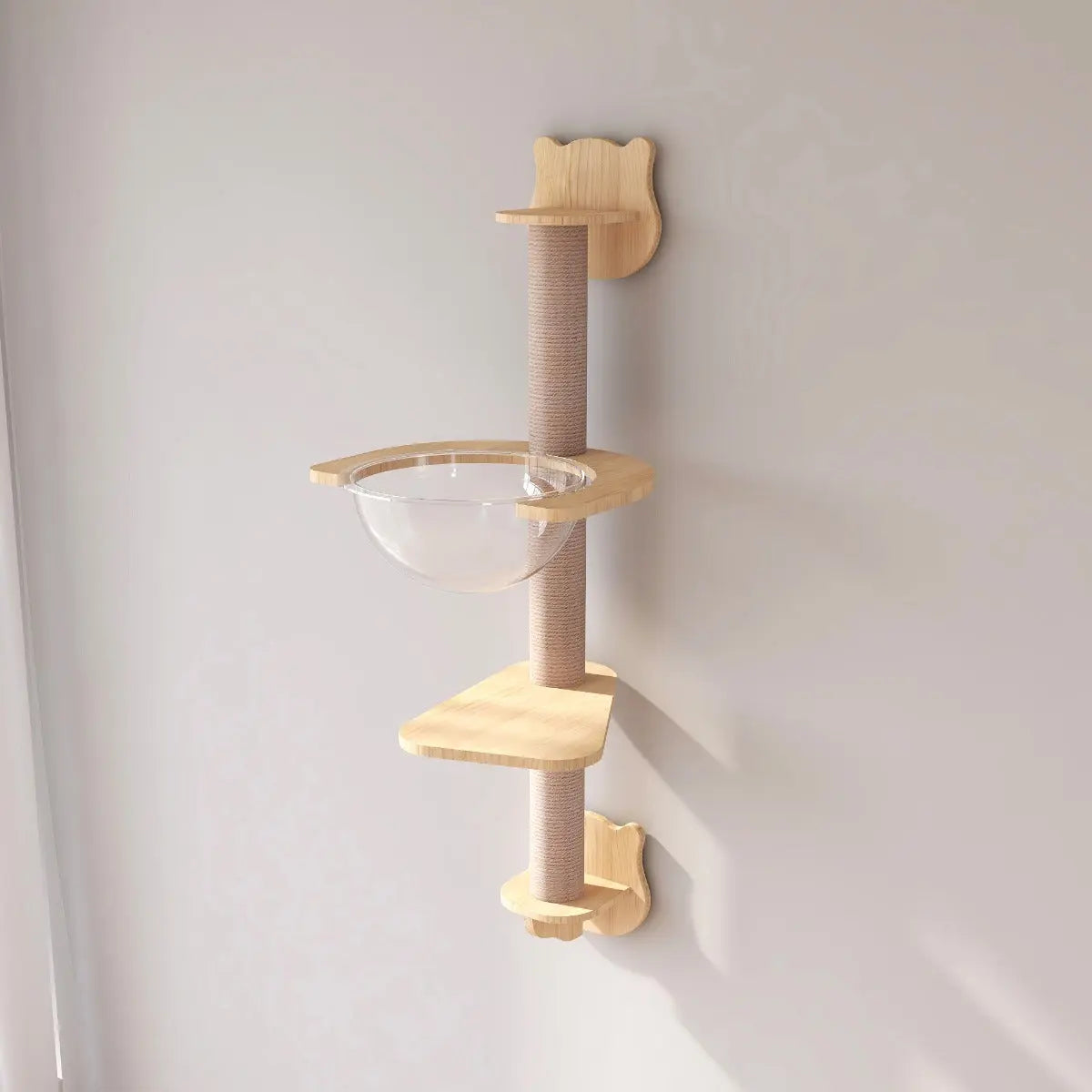 Katten klimmuur – Katten klimwand - Krabpaal muur - Klimmuur kat – 50 x 95 cm Coolgods