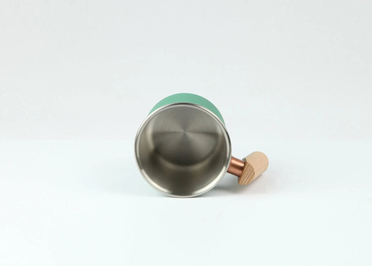 Camping beker roestvrij staal – Kalas Agate groen (2)