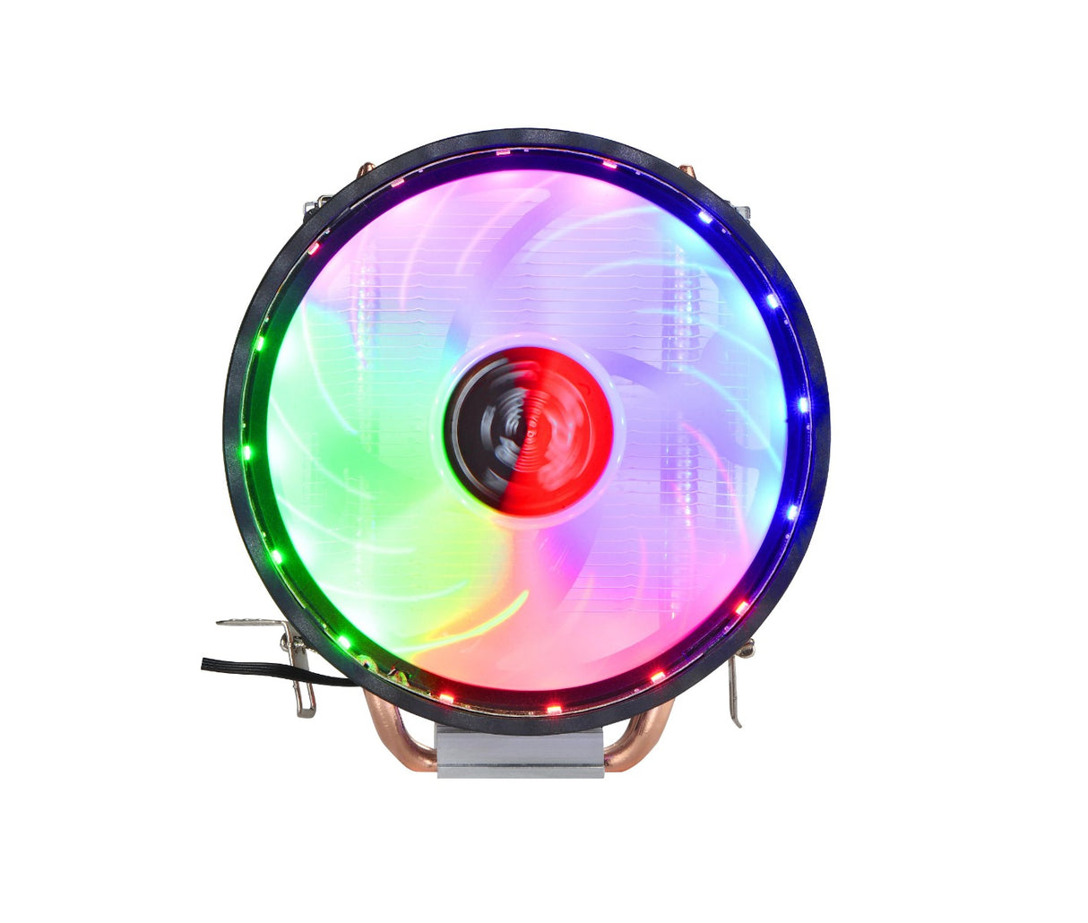 CPU koeler | Koper | Heat pipe CPU koeler | Warmteafvoer | 16LEDs 12CM RGB ventilator | Uitstekende koelprestaties Coolgods
