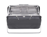 Compacte BBQ - mini barbecue koffer - zwart - draagbaar - maat M - Coolgods.nl