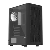 PC-Gehäuse | Schwarz | USB2.0, USB3.0 | 3,5-Zoll-Festplatte * 2, 2,5-Zoll-SSD * 2 | Micro ATX/MINI ATX | VGA-Karte