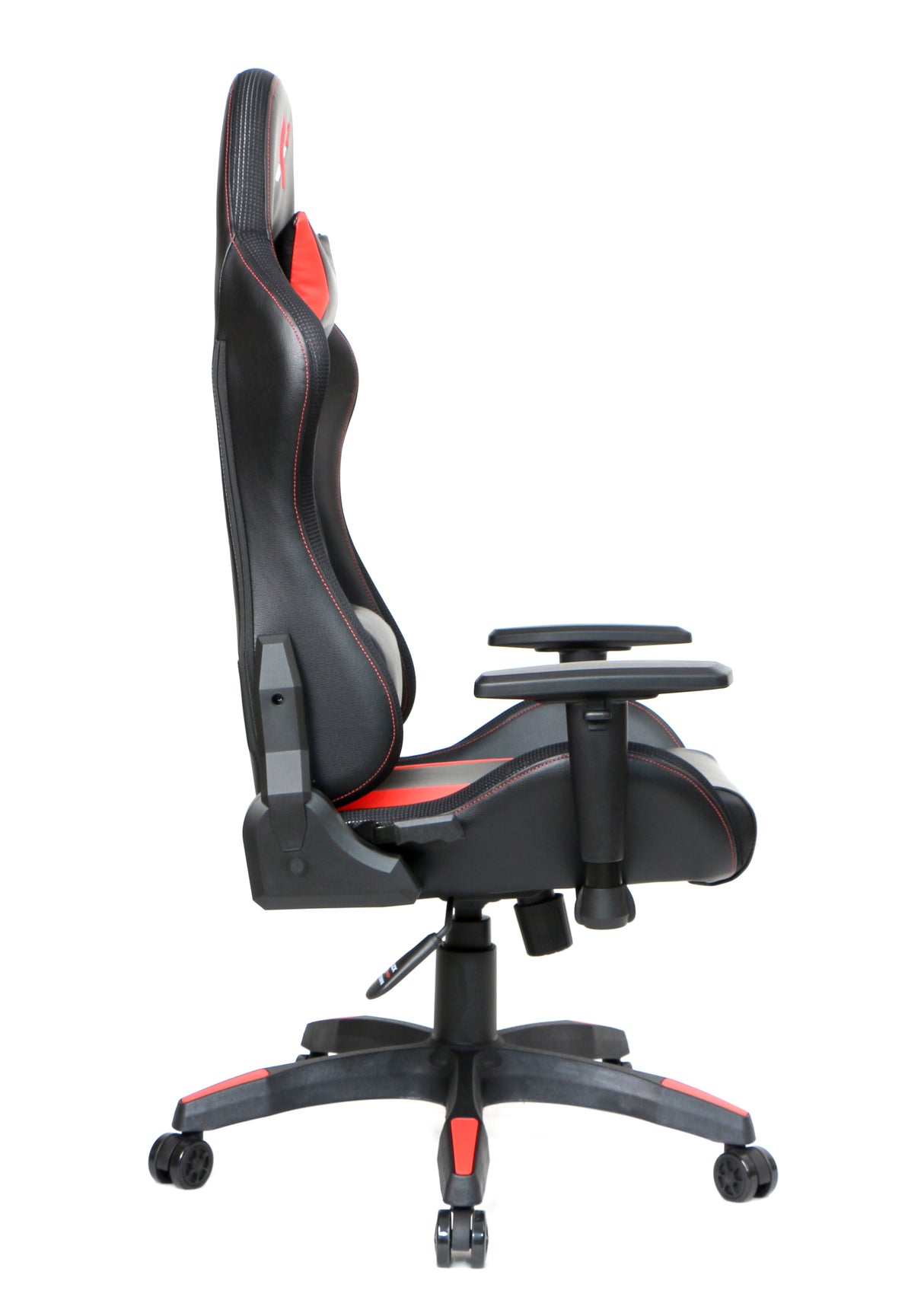 X2 Gaming Stoel - Met nekkussen  Verstelbaar - RGB Lichten - Ergonomisch - Bureau Stoel - PVC leer - Nylon Wielen - 54x69.5x133cm (LxWxH) Spire