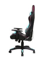 X2 Gaming Stoel - PVC Leer - RGB Lichten - Nylon wielen - Bureau Stoel - Ergonomische Ontwerp - 54x69.5x133cm (LxBxH) Spire