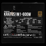 Gamdias Kratos M1 600W RGB - ATX computervoeding - gaming pc - pc netvoeding