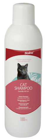 Kattenshampoo - 1000mL - Verzorgingsproduct - Revitalisereerd de vacht  - 8x8x28cm (LxWxH) SpirePets