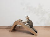 Kattenkrabplank - L-vormig - Verticaal ontwerp - 64*27*37 cm SpirePets