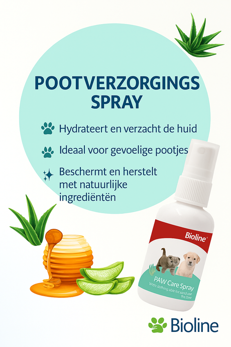 Pootverzorging - Voetzolen spray voor hond en kat - 50ml SpirePets