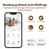 MEARI S1 Smart WiFi Camera 2K met Nachtzicht MEARI