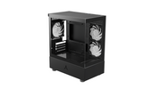 Boîtier PC | Noir | USB2.0, USB 3.0 | 3.5" HDD * 2, 2.5" SSD * 2 | Micro ATX/MINI ATX