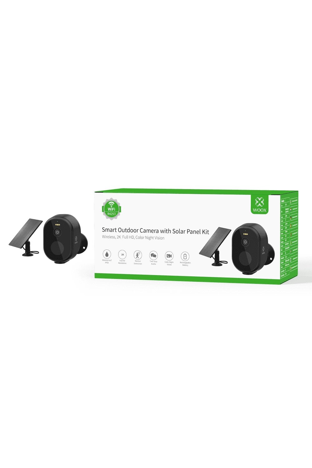 WOOX Outdoor Wireless Security Camera Kit R4253 – Complete Draadloze Beveiligingsoplossing Woox