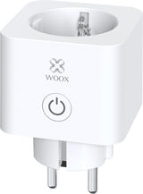 Woox R6113 4-Pack - Slimme Stekker met Tijdschakelaar en Energiemeter - Werkt met Alexa en Google Assistant