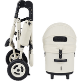 AirBuggy Dome 3 Large – Ivory White - Luxe huisdierbuggy SpirePets