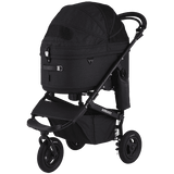AirBuggy Dome3 Large Black – luxe zwarte hondenbuggy kattenbuggy
