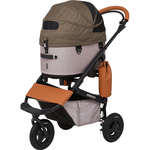 AirBuggy Dome 3 Large – Cacao – luxe hondenbuggy kattenbuggy