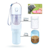 Waterfles voor honden - Wit - Huisdieren drinkfles - 18 x 6cm SPIRE-PETS