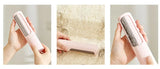 Kattenhaar borstel - Met opvangbakje voor alle haren - Compact design - Wit Coolgods